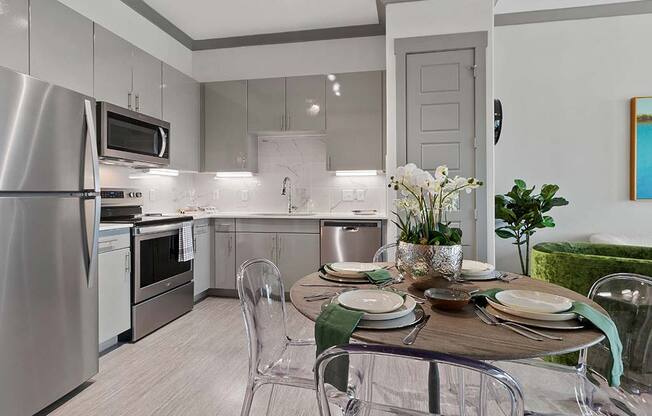 KITCHEN WITH DININReveal Skyline  at La Cantera, San Antonio, Texas