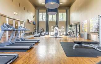 Pet-Friendly Apartments in Houston, TX – Gramercy Park – Photo of fitness center