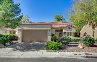 55+ Age Restricted Sun City Summerlin! 2 BED + 2 BATH + 2 CAR GARAGE!