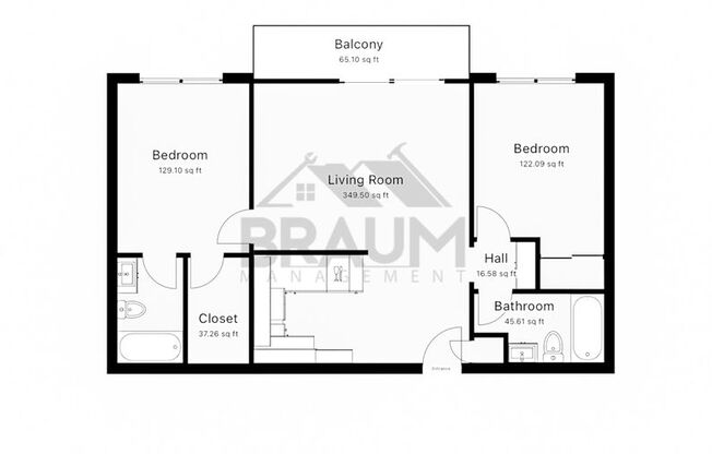 2 beds, 2 baths, 1,000 sqft, $2,495, Unit UNIT 111