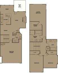 3 beds, 2.5 baths, 1,450 sqft, $3,745