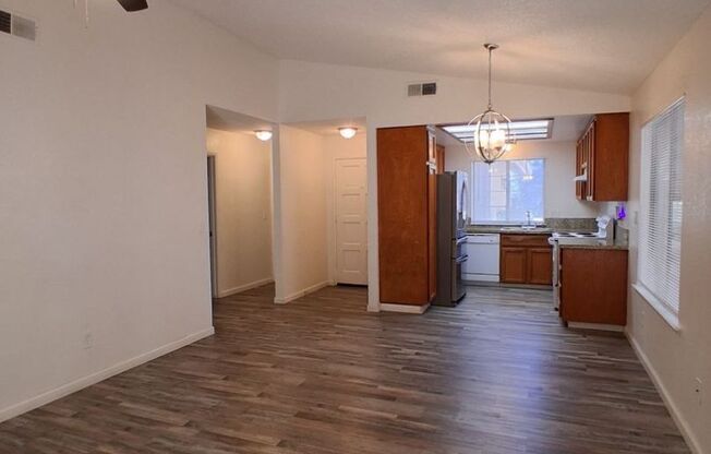 Single Level 3 BR Home w/ 2-car Garage & Backyard!