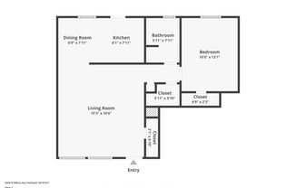 1 bed, 1 bath, $1,495, Unit 3