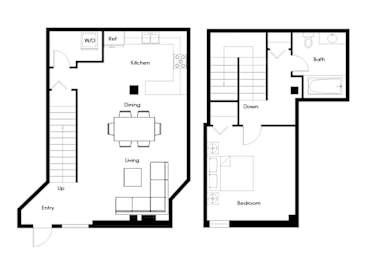 1 bed, 1 bath, 680 sqft, $1,870