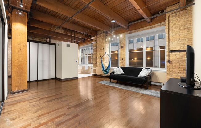 Lakefront Loft in a Historical Building with Every Convenience