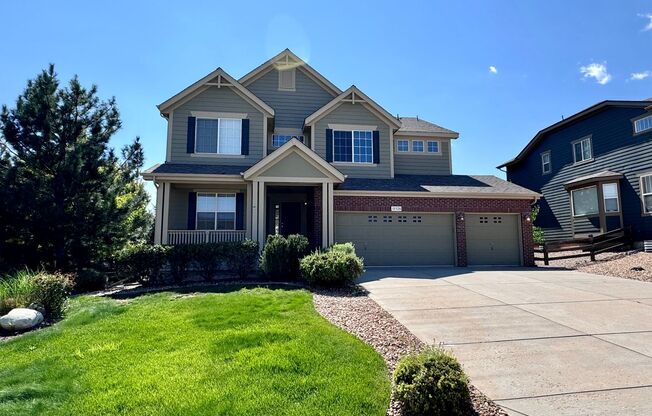 Spacious Chatfield Farms West 4-Bedroom Home Plus First Floor Office! Breathtaking Neighborhood!  Minutes to Chatfield and Platte Canyon Reservoirs!  EZ access to C470.