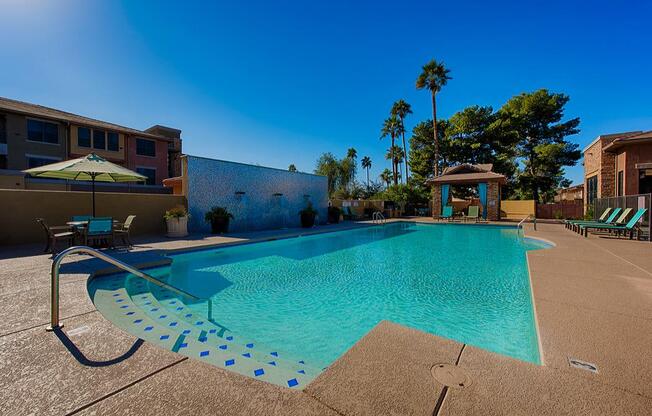 Sparkling Swimming Pool at Residences at FortyTwo25, Phoenix, AZ 85008