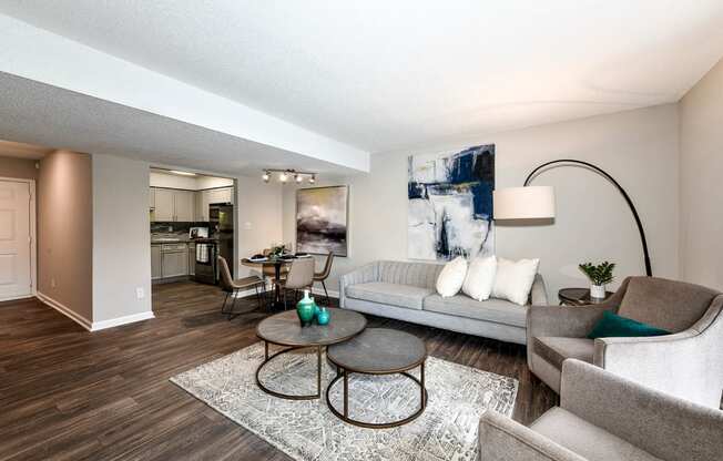 our apartments offer a living room