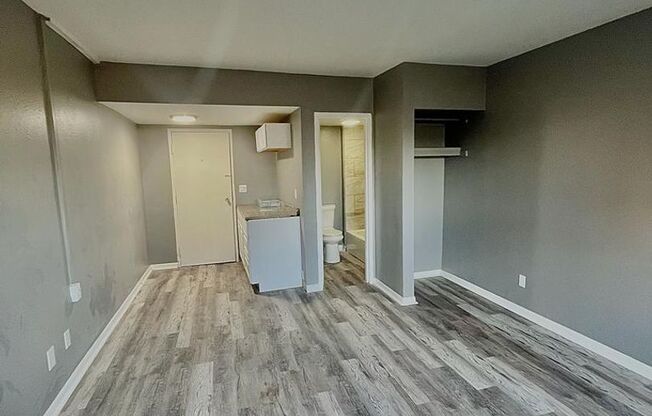 Studio, 1 bath, 250 sqft, $625