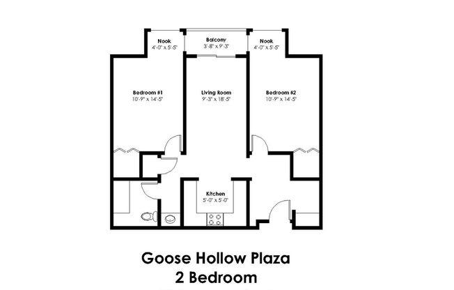 2 beds, 1 bath, 784 sqft, $1,595, Unit GHP310