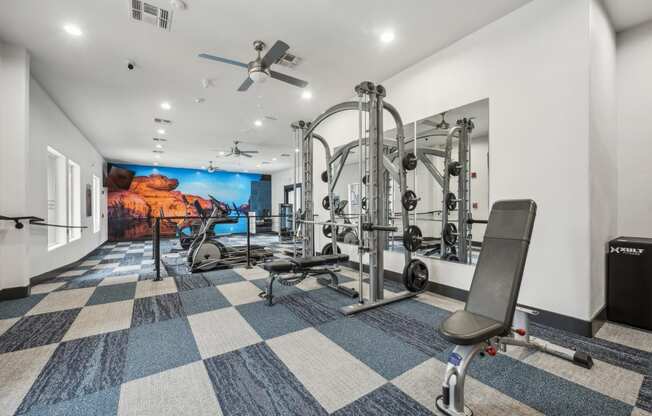 fitness center