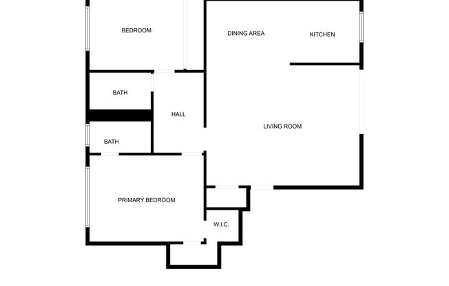 2 beds, 2 baths, 1,200 sqft, $2,300, Unit 06