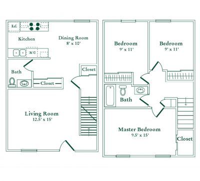 3 beds, 1.5 baths, 1,097 sqft, $1,659