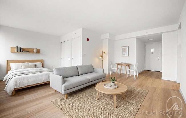 1 bed, 1 bath, 516 sqft, $4,000, Unit 17B