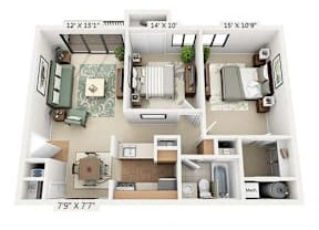 Partner-provided photo for $1261 unit