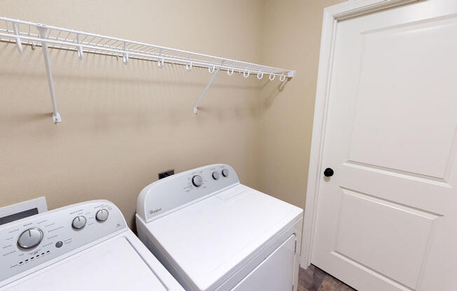 laundry room, washer, dryer