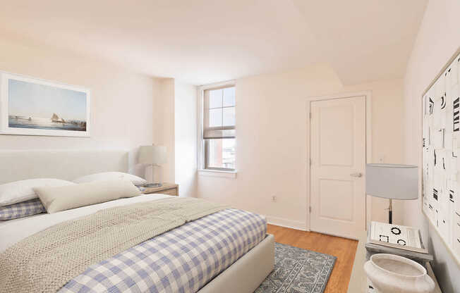 Bedroom with Hard Surface Flooring