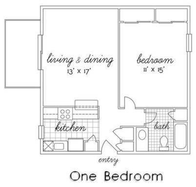 1 bed, 1 bath, 700 sqft, $1,799, Unit 117