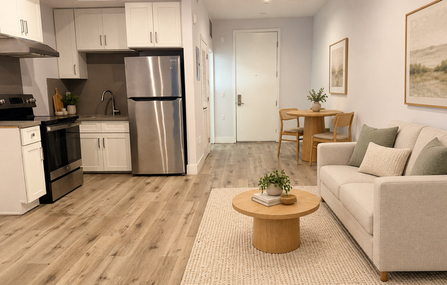 Studio, 1 bath, 445 sqft, $1,845, Unit 202
