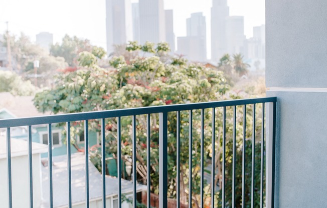 Balcony in apartment