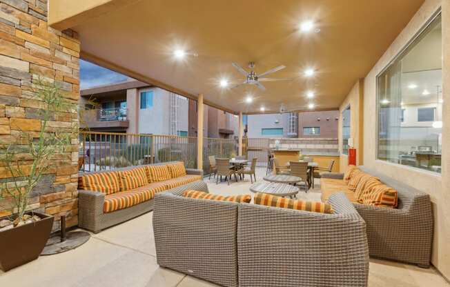 Outdoor Patio Seating | Pima Canyon