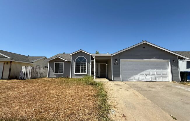 Spacious 4bed 2bath home in the Rio Linda/Elverta!