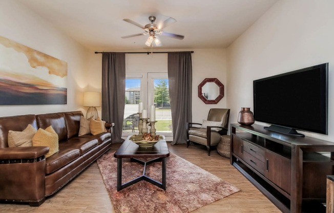 Copperfield apartments spacious living room