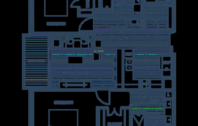 2 beds, 2 baths, 1,073 sqft, $1,950, Unit 2219