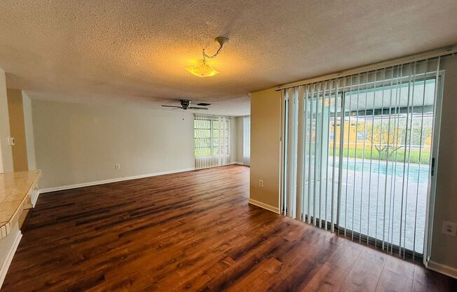 Beautiful Updated 2-Bedroom Home for rent with Screened-In Pool!