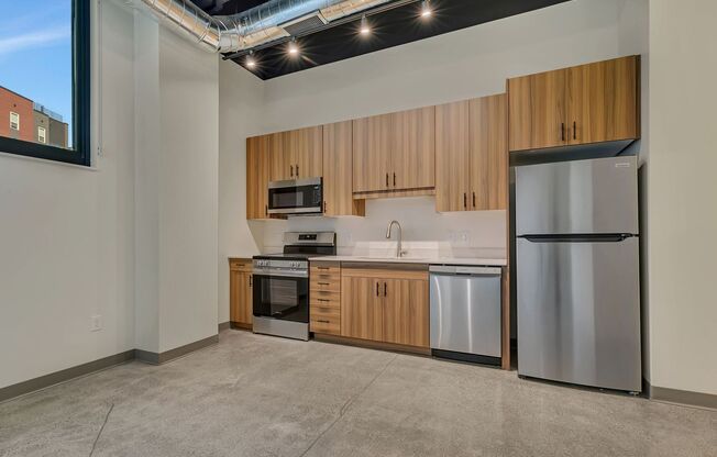 Studio, 1 bath, 405 sqft, $925, Unit The Lofts-166