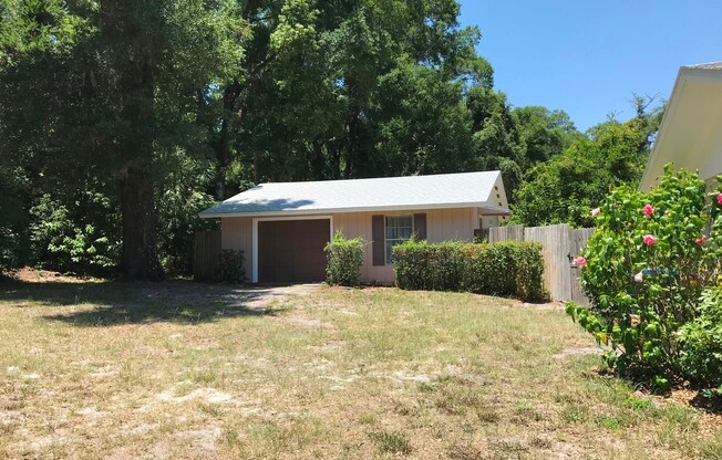 Unique Find! HUGE detached garage/workshop, 3 bedroom, 1 1/2 bath home, screened porch