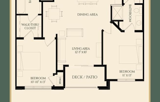 2 beds, 2 baths, 1,108 sqft, $2,175, Unit 104-306