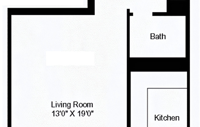 Studio, 1 bath, $2,625, Unit 4K