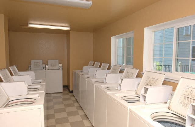 Laundry Facility at VIZCAYA APARTMENTS, SANTA MARIA, CA 93458