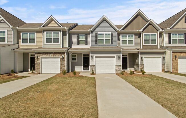 Brand New 4 Bedroom Townhome Coming Soon in Powdersville, SC