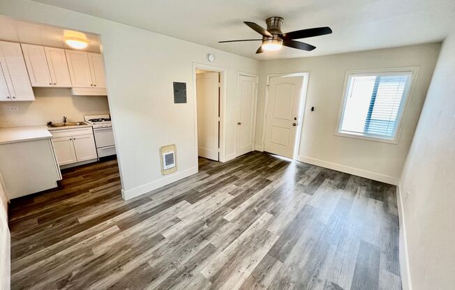 Studio, 1 bath, 525 sqft, $1,695