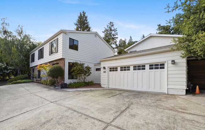 Elegant Two-Story Home with Backyard Oasis in Menlo Park