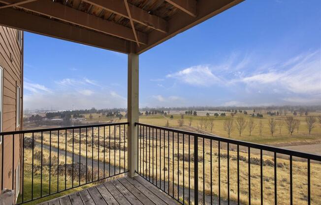 View From Balcony at Columbia Village, Boise, ID