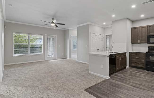 Living Area & Kitchen at Remington Ranch, San Antonio, 78247