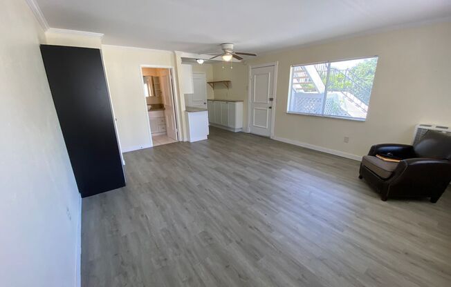 Studio, 1 bath, 500 sqft, $1,695, Unit 2667 C street (Studio) UNIT 1