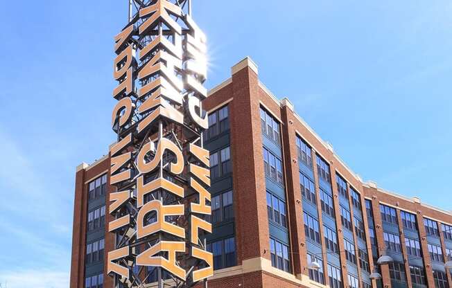Brookland Arts Walk Sign
