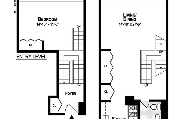 1 bed, 1 bath, $6,250, Unit 518