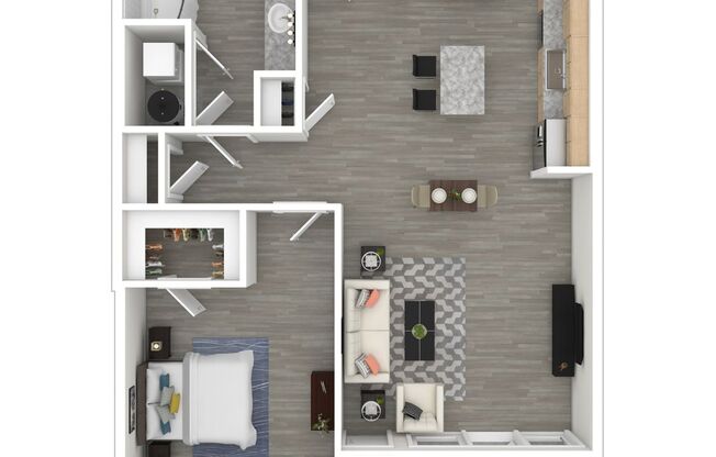 1 bed, 1 bath, 911 sqft, $3,585, Unit 1204