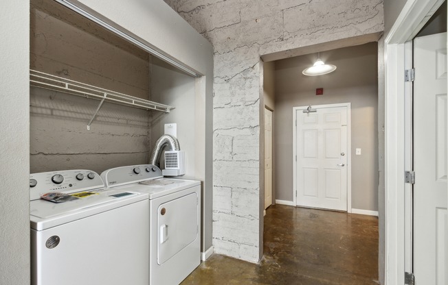 Cold Storage Lofts | Kansas City, MO | In-Unit Washer and Dryer