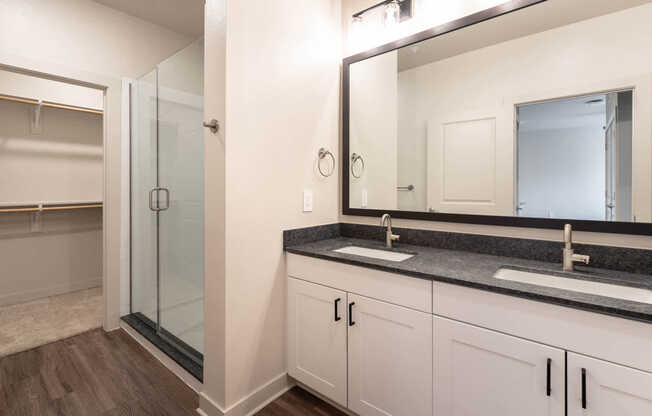 Bathroom with Double Vanity