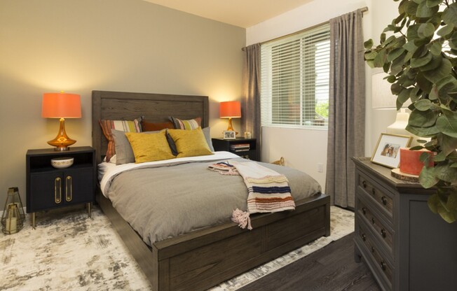 Cozy and comfortable bedroom spaces
