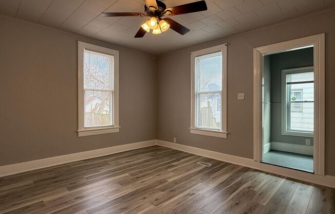 Updated 2 bedroom 1 bath with detached garage
