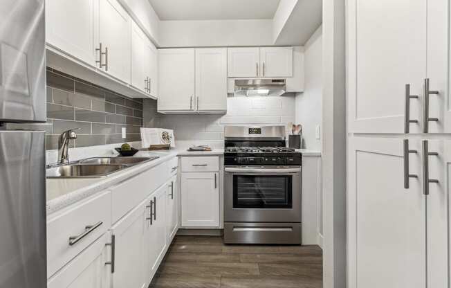 Kitchen at Avani North Apartments