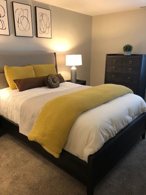 Spacious Master Bedroom With Walk-In Closet & Half Bath