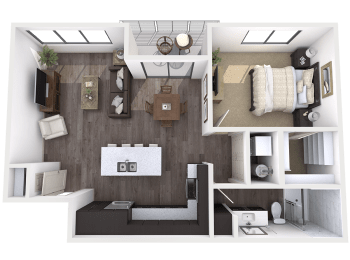 1 bed, 1 bath, 757 sqft, $1,855